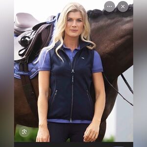 Schockemohle Small Harriet Navy Blue Equestrian Vest